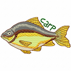 Fishes Embroidery Design 9 Fishes Embroidery Design 9